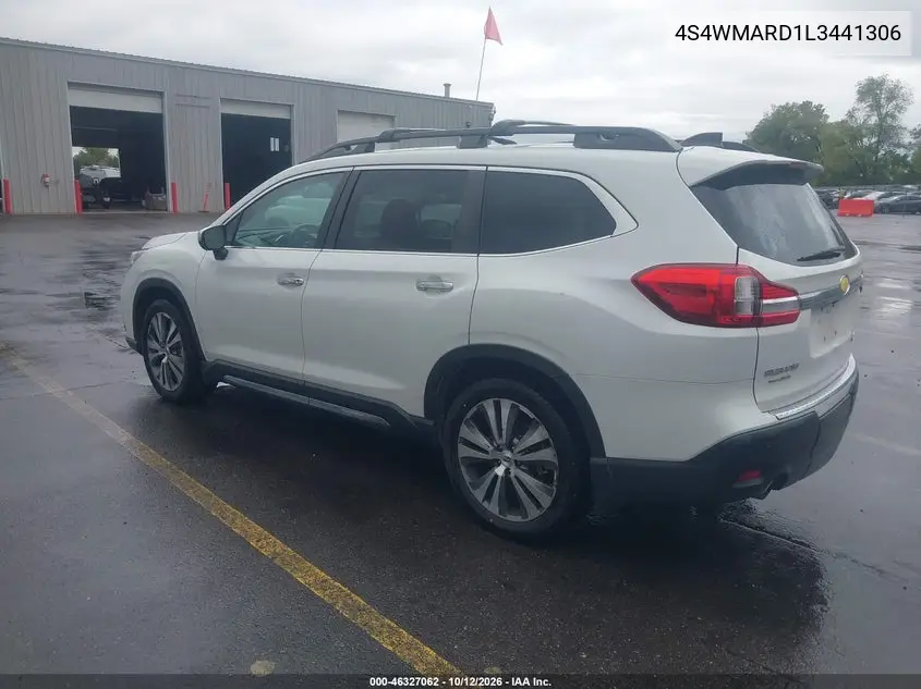 2020 SUBARU ASCENT VIN 4S4WMARD1L3441306 — фото 3