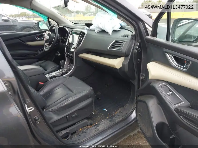 2020 SUBARU ASCENT VIN 4S4WMALD1L3477022 — фото 5