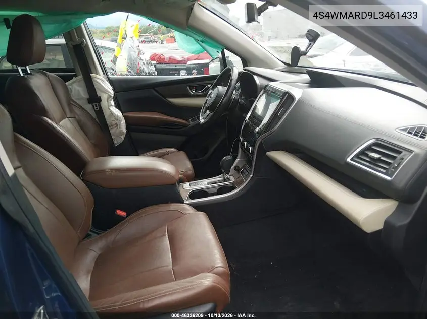 2020 SUBARU ASCENT VIN 4S4WMARD9L3461433 — фото 5