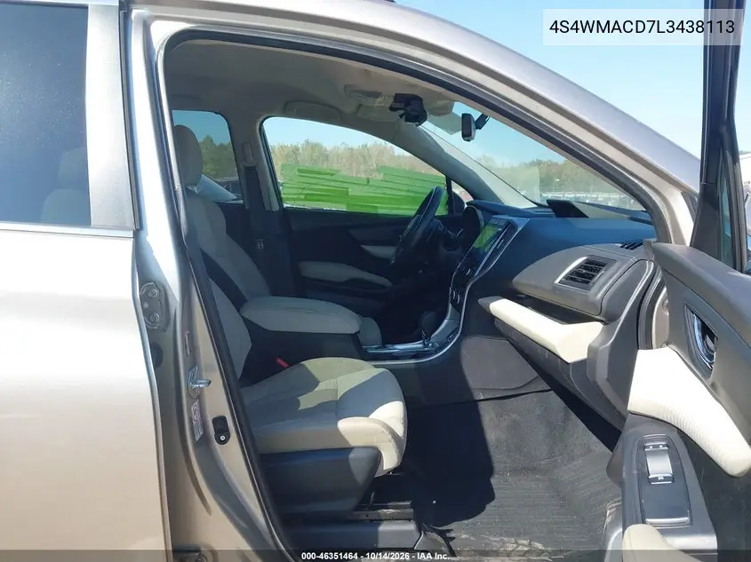 2020 SUBARU ASCENT VIN 4S4WMACD7L3438113 — фото 5