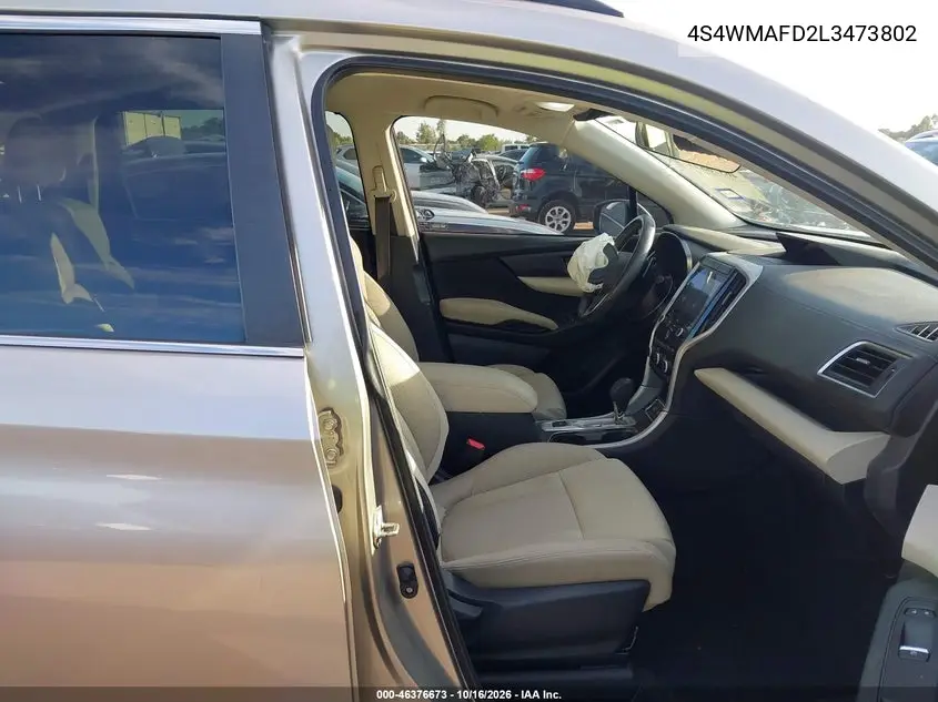 2020 SUBARU ASCENT VIN 4S4WMAFD2L3473802 — фото 5