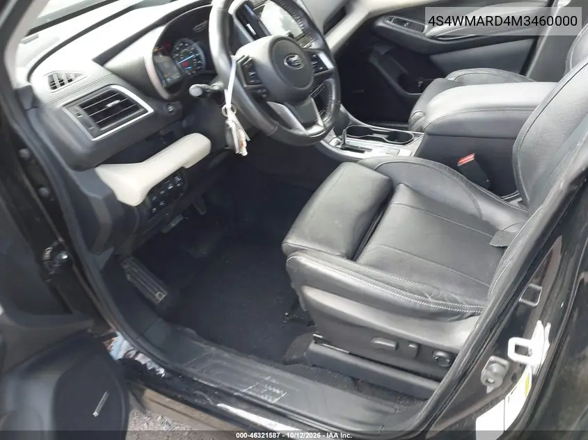 2021 SUBARU ASCENT VIN 4S4WMARD4M3460000 — фото 5