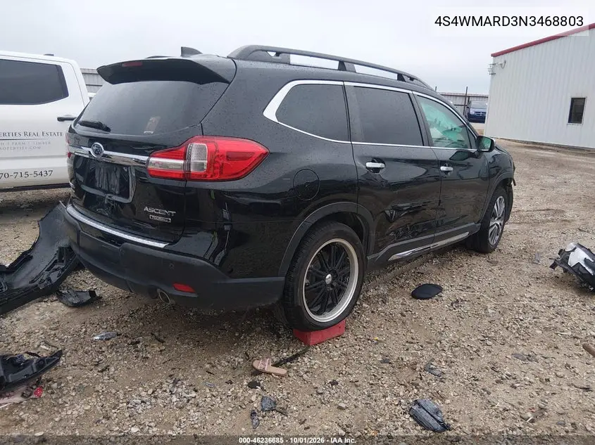 2022 SUBARU ASCENT VIN 4S4WMARD3N3468803 — фото 4