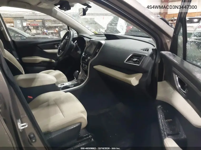 2022 SUBARU ASCENT VIN 4S4WMACD3N3447300 — фото 5