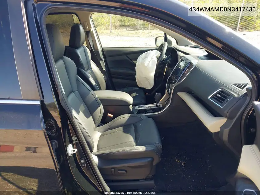 2022 SUBARU ASCENT VIN 4S4WMAMD0N3417430 — фото 5