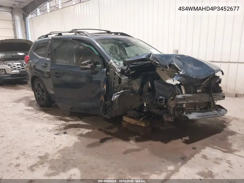 SUBARU ASCENT 2023, VIN 4S4WMAHD4P3452677
