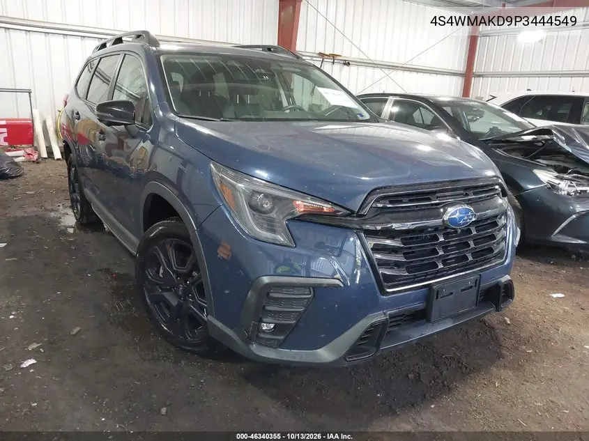 SUBARU ASCENT 2023, VIN 4S4WMAKD9P3444549