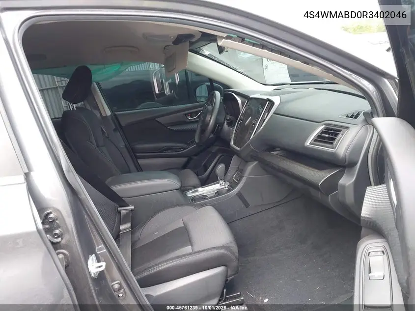 2024 SUBARU ASCENT VIN 4S4WMABD0R3402046 — фото 5