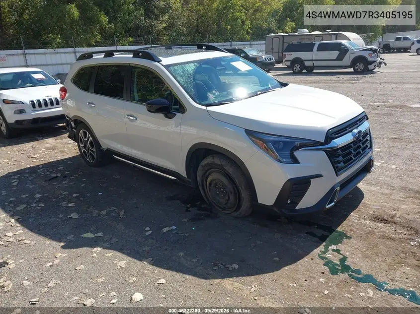 SUBARU ASCENT 2024, VIN 4S4WMAWD7R3405195