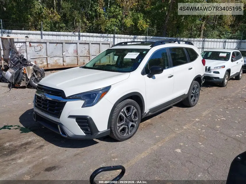 2024 SUBARU ASCENT VIN 4S4WMAWD7R3405195 — фото 2