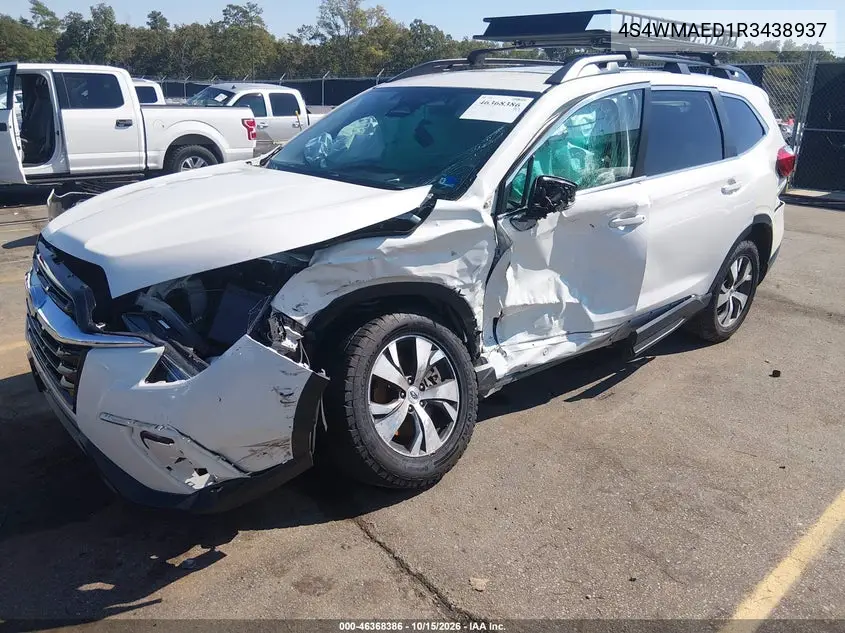 2024 SUBARU ASCENT VIN 4S4WMAED1R3438937 — фото 2