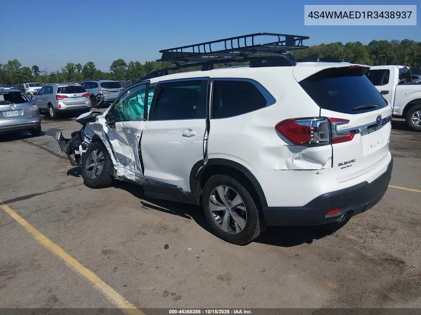 2024 SUBARU ASCENT VIN 4S4WMAED1R3438937 — фото 3
