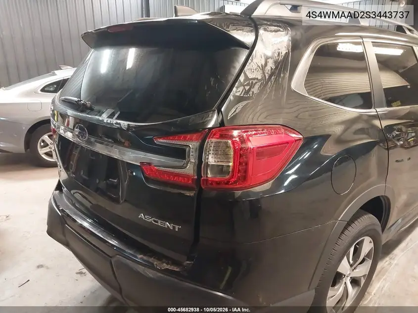 2025 SUBARU ASCENT VIN 4S4WMAAD2S3443737 — фото 13