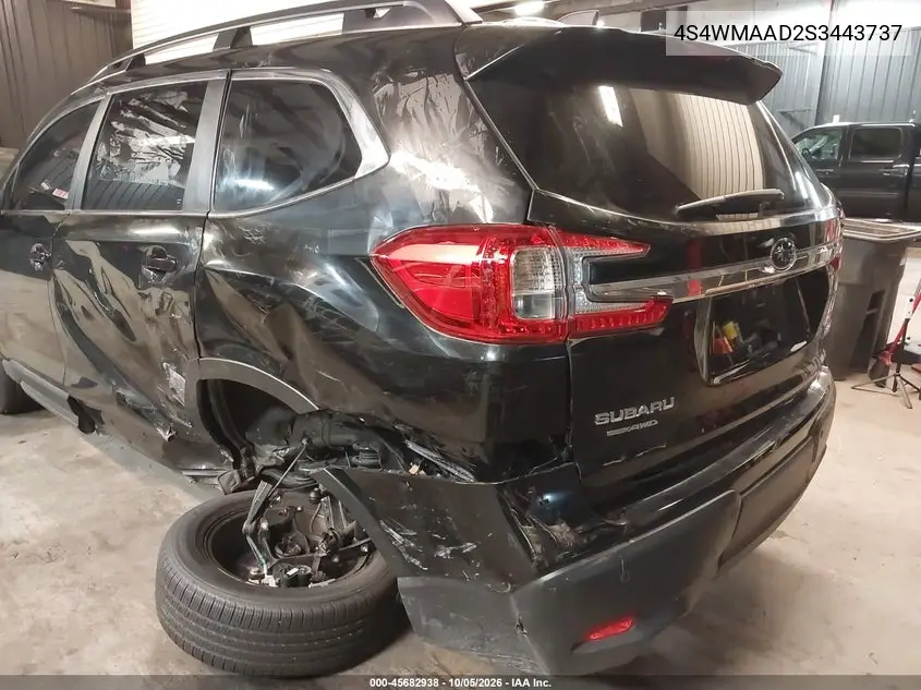 2025 SUBARU ASCENT VIN 4S4WMAAD2S3443737 — фото 14