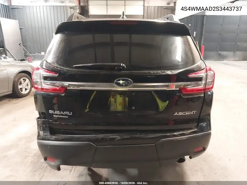 2025 SUBARU ASCENT VIN 4S4WMAAD2S3443737 — фото 21