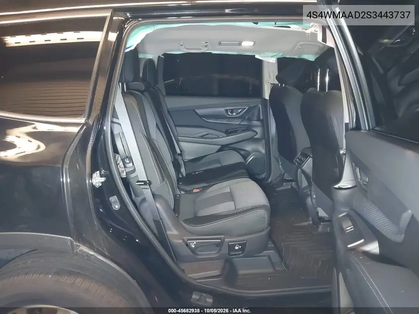 2025 SUBARU ASCENT VIN 4S4WMAAD2S3443737 — фото 8