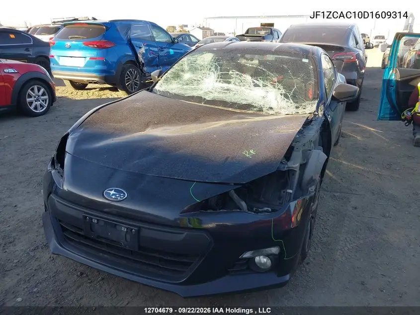 2013 SUBARU BRZ VIN JF1ZCAC10D1609314 — фото 13