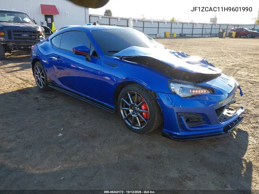 SUBARU BRZ 2017, VIN JF1ZCAC11H9601990
