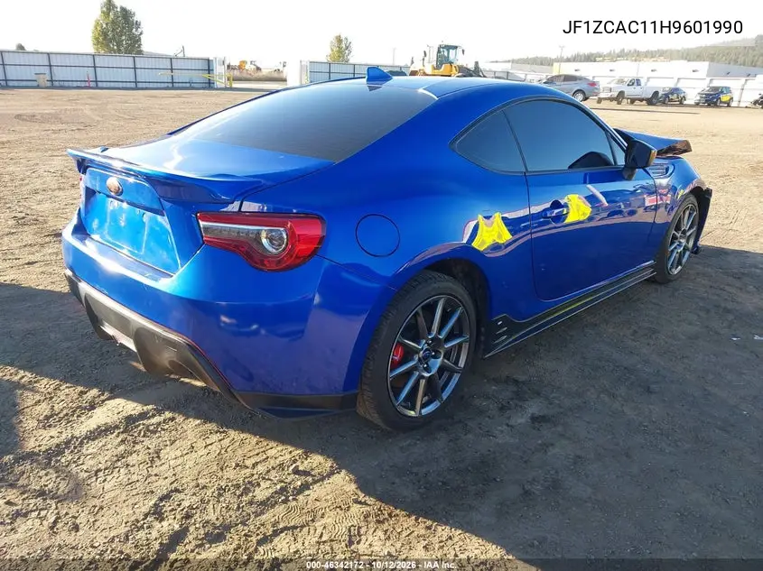 2017 SUBARU BRZ VIN JF1ZCAC11H9601990 — фото 4
