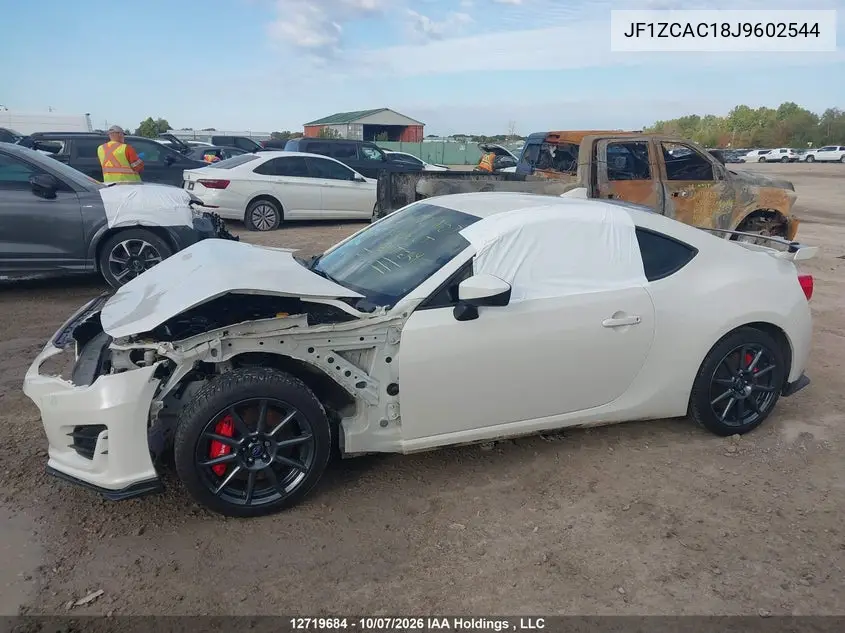 2018 SUBARU BRZ VIN JF1ZCAC18J9602544 — фото 15
