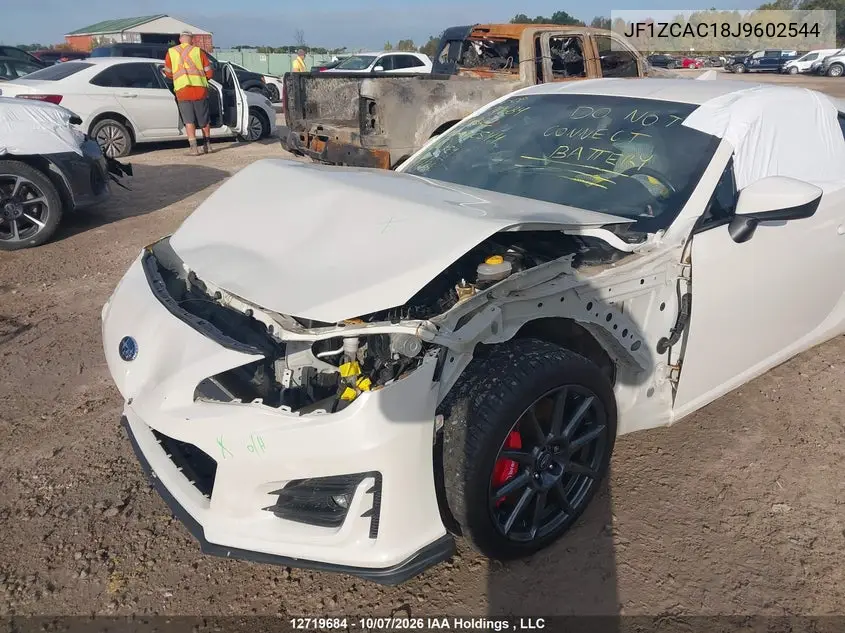 2018 SUBARU BRZ VIN JF1ZCAC18J9602544 — фото 21