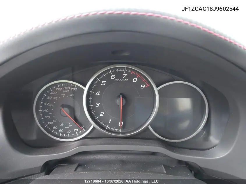 2018 SUBARU BRZ VIN JF1ZCAC18J9602544 — фото 7