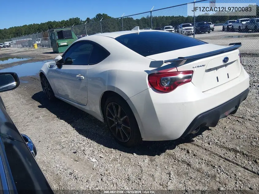 2020 SUBARU BRZ VIN JF1ZCAC12L9700083 — фото 3