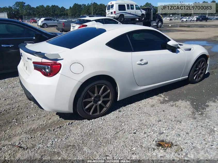 2020 SUBARU BRZ VIN JF1ZCAC12L9700083 — фото 4