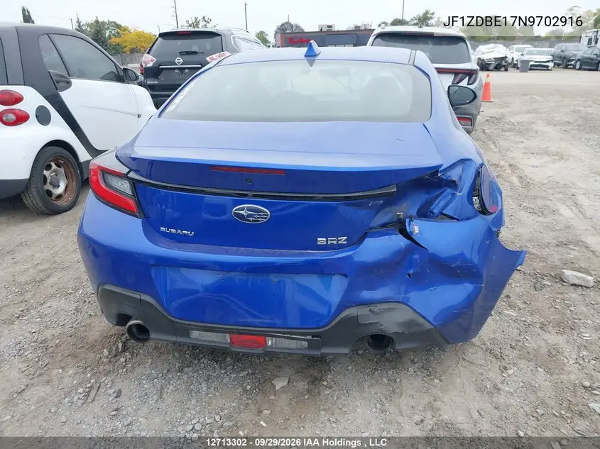 2022 SUBARU BRZ VIN JF1ZDBE17N9702916 — фото 17