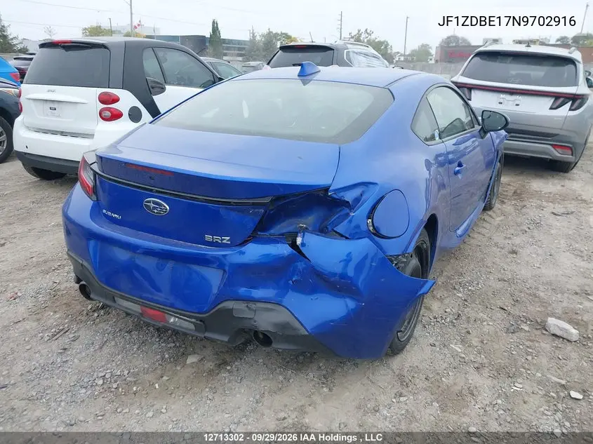 2022 SUBARU BRZ VIN JF1ZDBE17N9702916 — фото 19