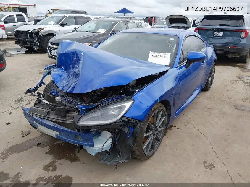 2023 SUBARU BRZ VIN JF1ZDBE14P9706697 — фото 2
