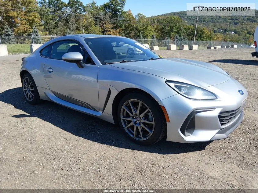 SUBARU BRZ 2023, VIN JF1ZDBC10P8703028