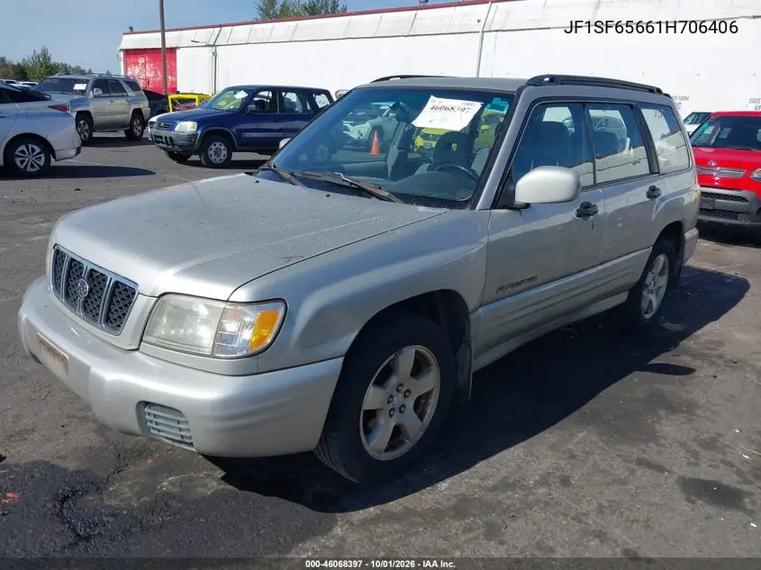 2001 SUBARU FORESTER VIN JF1SF65661H706406 — фото 2