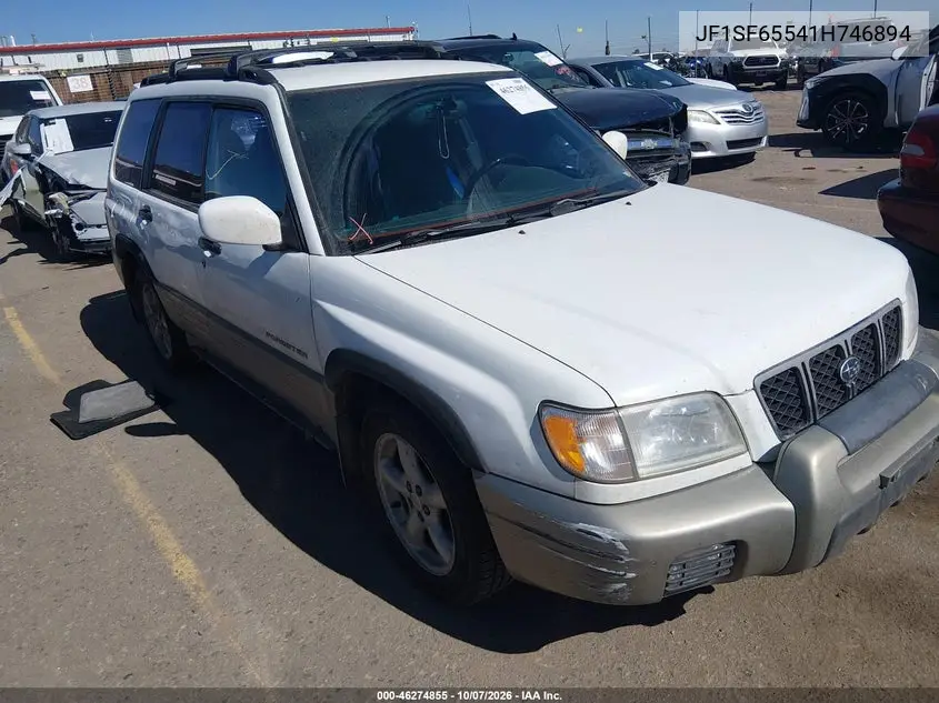 SUBARU FORESTER 2001, VIN JF1SF65541H746894
