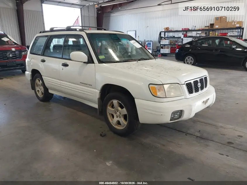 SUBARU FORESTER 2001, VIN JF1SF65691G710259