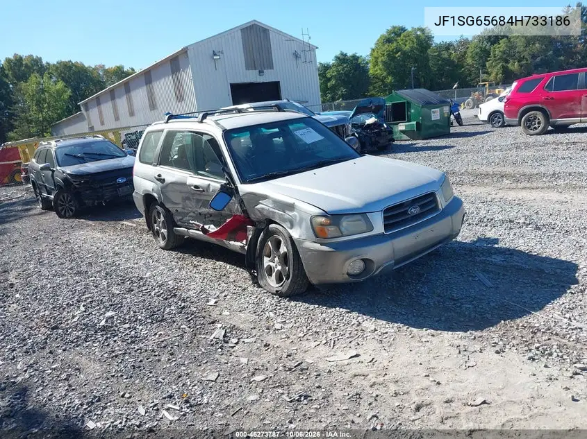 SUBARU FORESTER 2004, VIN JF1SG65684H733186
