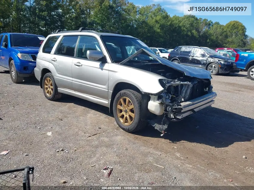 SUBARU FORESTER 2006, VIN JF1SG65686H749097