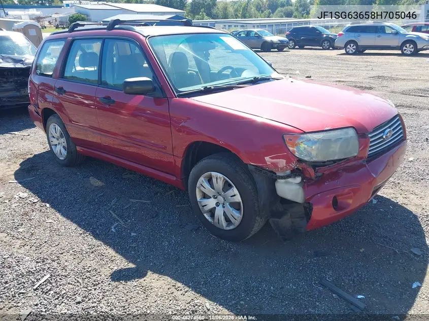 SUBARU FORESTER 2008, VIN JF1SG63658H705046