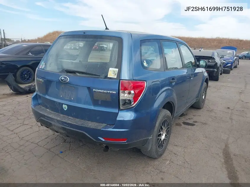 2009 SUBARU FORESTER VIN JF2SH61699H751928 — фото 4