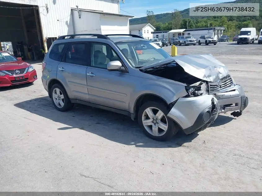 SUBARU FORESTER 2009, VIN JF2SH63679H738432