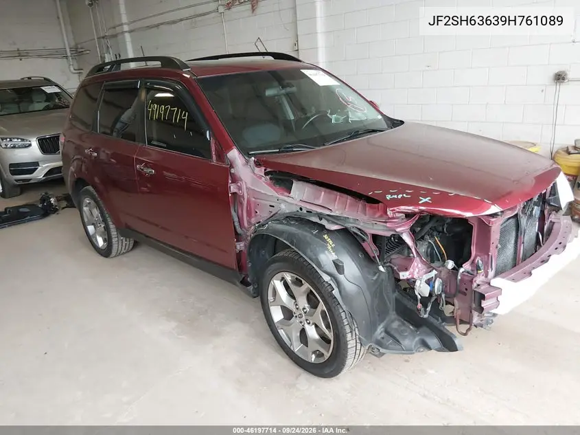 SUBARU FORESTER 2009, VIN JF2SH63639H761089