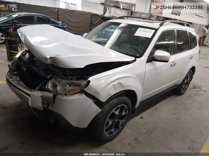 2009 SUBARU FORESTER VIN JF2SH64699H732386 — фото 2