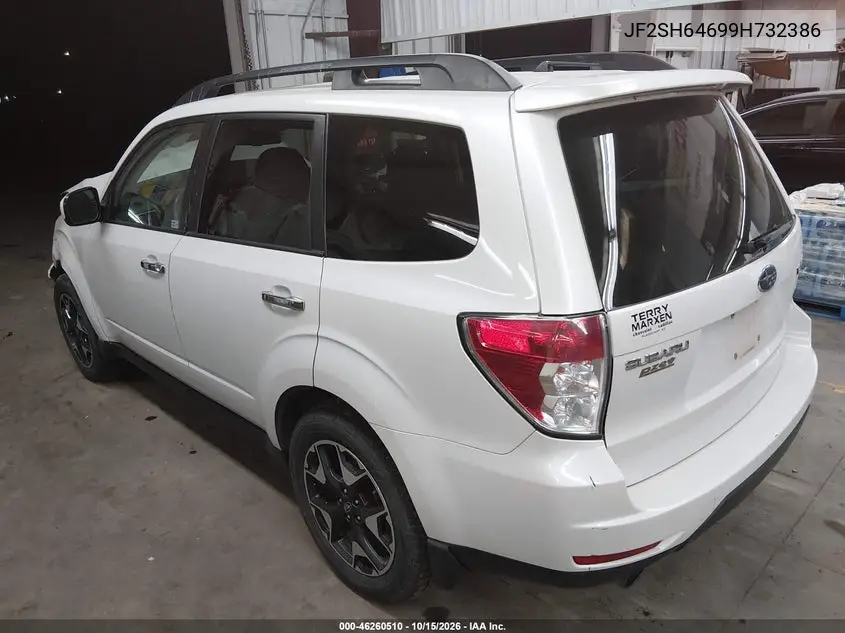2009 SUBARU FORESTER VIN JF2SH64699H732386 — фото 3