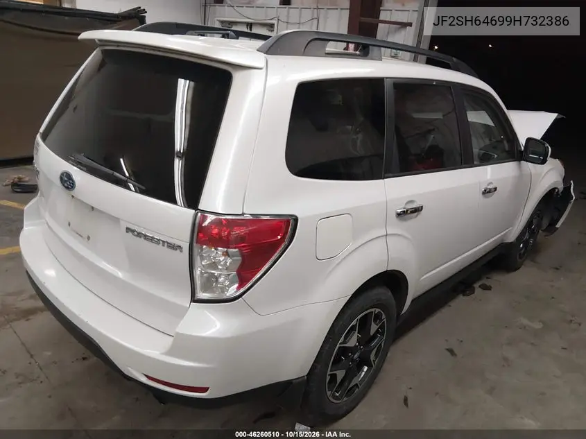 2009 SUBARU FORESTER VIN JF2SH64699H732386 — фото 4