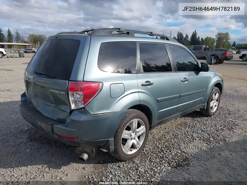 2009 SUBARU FORESTER VIN JF2SH64649H782189 — фото 4