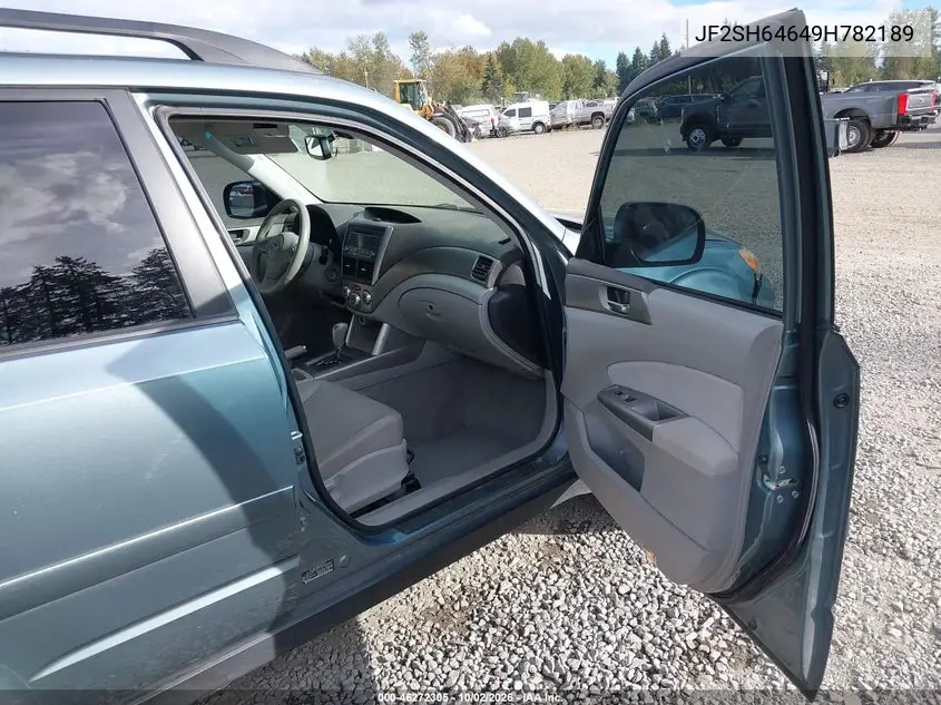 2009 SUBARU FORESTER VIN JF2SH64649H782189 — фото 5