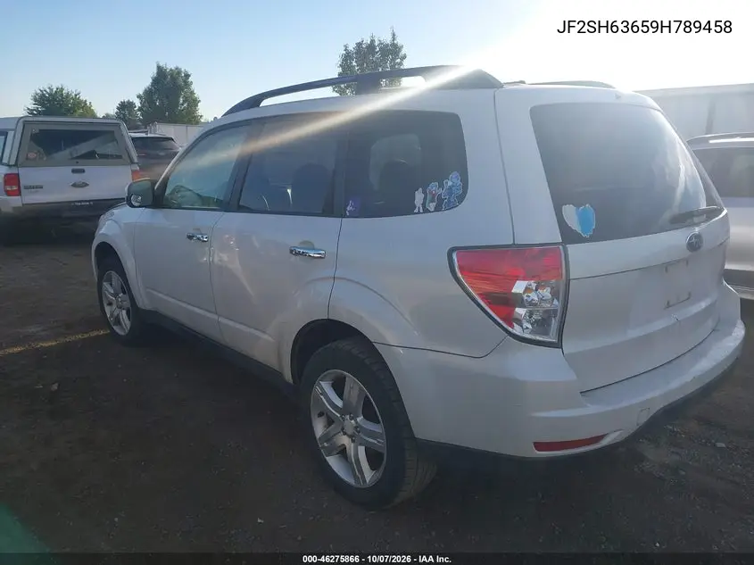 2009 SUBARU FORESTER VIN JF2SH63659H789458 — фото 3