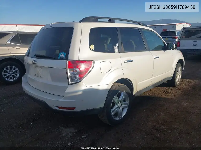 2009 SUBARU FORESTER VIN JF2SH63659H789458 — фото 4