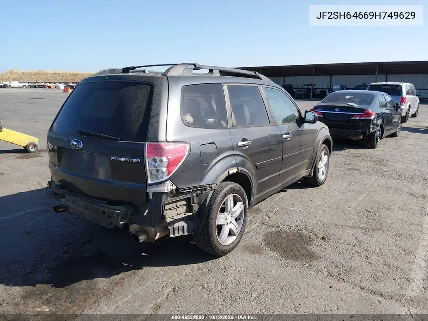2009 SUBARU FORESTER VIN JF2SH64669H749629 — фото 4