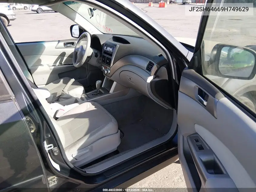 2009 SUBARU FORESTER VIN JF2SH64669H749629 — фото 5